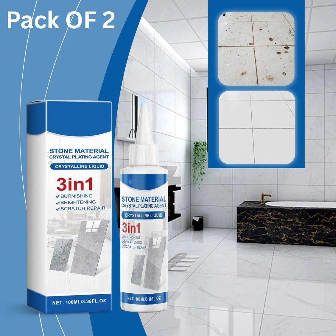 Stone Material Crystal Plating Agent 100Ml (Pack of 2)
